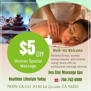 Sea Star Massage Spa - La Quinta, CA