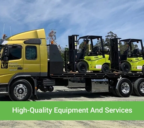 L & P Mackin Forklifts - Shepparton, VIC. High-Quality Equipment And Services