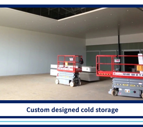 Burton Industries. Custom Designed Cold Storage