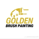 Golden Brush Painting