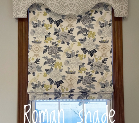 All Things Material - Florence, KY. Roman Shades