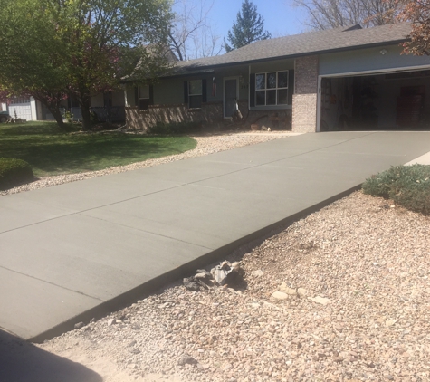 Cardenas Concrete and Landscaping Work, LLC. Replaced driveway that had sunk and cracked where the drain pipe ran under it.