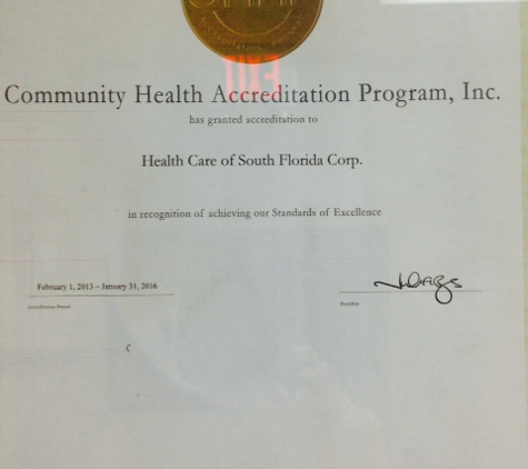 Health Care of South Florida - North Miami Beach, FL