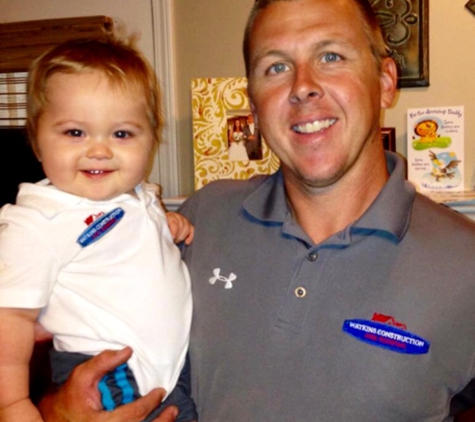 Watkins  Construction &  Roofing - Jackson, MS. Michael Dier (owner) & his son Alec