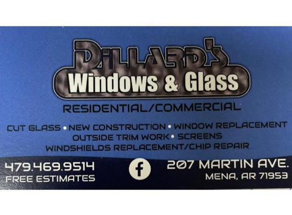 Dillard's Windows and Glass - Mena, AR