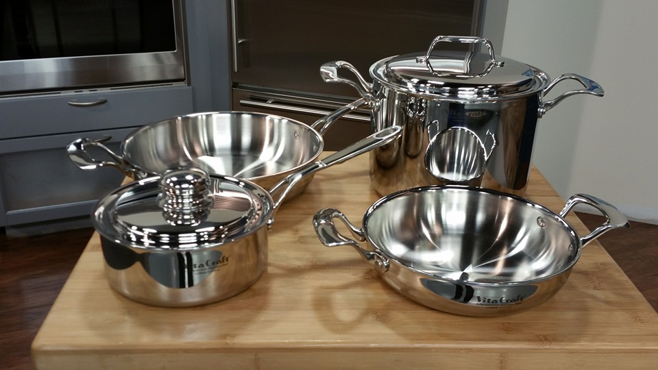 Vita Craft Cookware 10 Piece Set - Stainless Steel Made In USA
