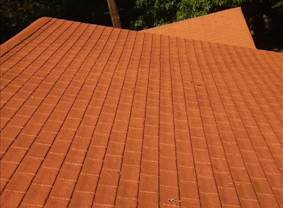 Alliance Roof Coating USA at Atlanta - Atlanta, GA. Shingle Roof Coating (Terra Cotta)