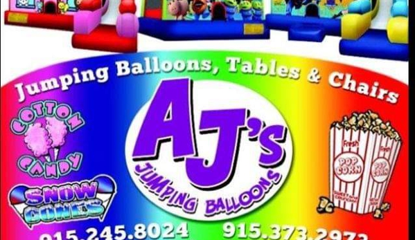 Ajs jumping balloons - Horizon City, TX