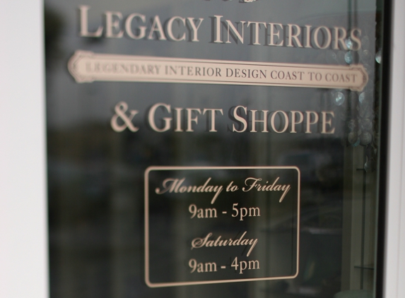 Legacy Interiors - North Myrtle Beach, SC