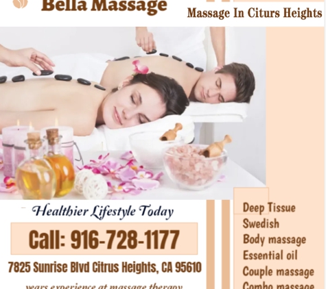 Bella Massage - Citrus Heights, CA