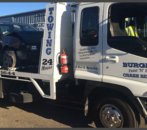 Burgess Paint 'N' Panel. Emergency Towing 24 hrs