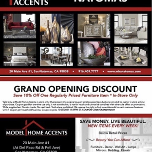 Model Home Accents - Sacramento, CA. New Showroom Location Natomas!