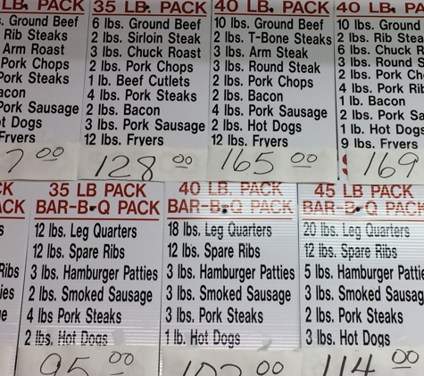 Cosper's Meat Market - Killeen, TX. A large variety of meat packs to choose from barbecue packs all the way up to a full beef roasting pigs And you're processing