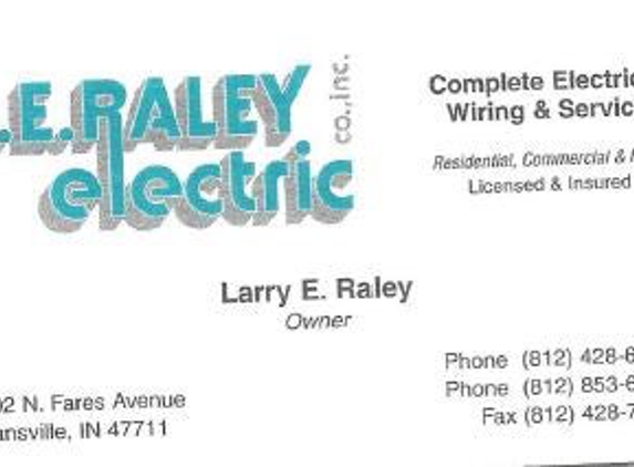 L.E.  Raley Electric Co - Evansville, IN