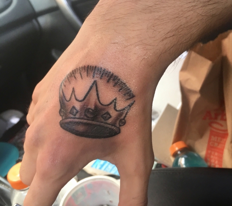 Elite Skin Art - Lawton, OK. Crown tattoo by James Francis!