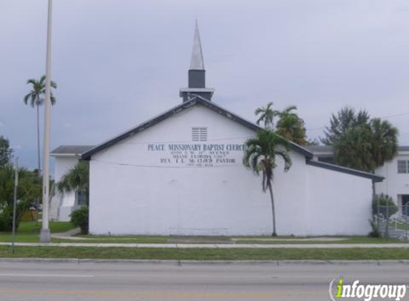 Peace Missionary Baptist Church - Miami, FL