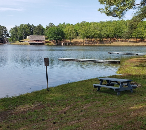 Indian Lakes Resort - Austin, AR. View across the big lake