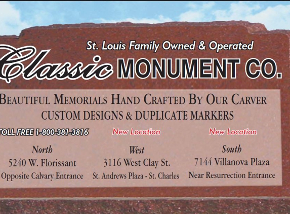 Classic Monument Co. - Saint Louis, MO