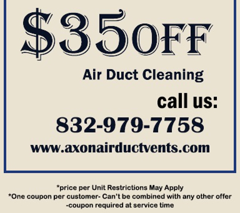 Axon Air Ducts & Vent Services - Friendswood, TX