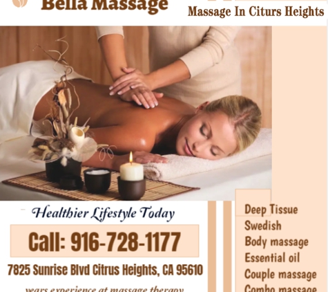 Bella Massage - Citrus Heights, CA