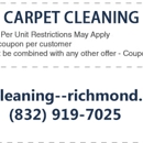 Carpet Cleaning Richmond - Carpet & Rug Cleaning Equipment & Supplies