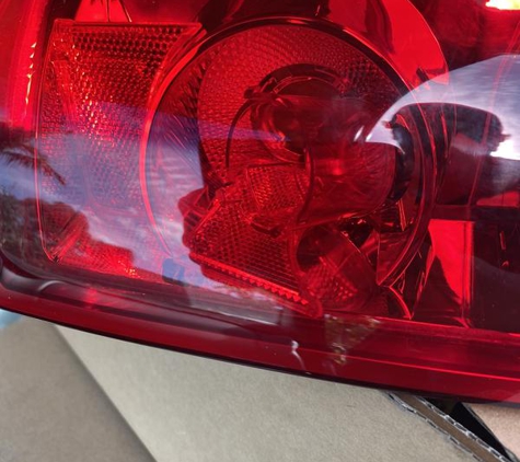 Torq Parts - Bayswater, VIC. Reflectors and bolb covers floating inside with no broken bits just not fitted before it’s sealed up offered no exchange