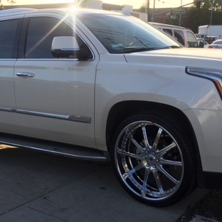 Ballerz Inc Wheels and Tires - Bell, CA. 26" asantis on escalade by ballerz inc