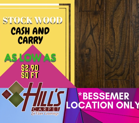 Hill's Carpet & Floor Coverings - Bessemer, AL. *SPECIALS!*