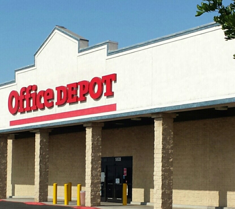 Office Depot - Temple City, CA. Outside of Office Depot