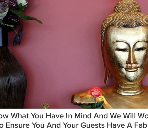 Rose Garden Thai West - Dubbo, NSW. Let Us Know What You Have In Mind And We Will Work Closely With You To Ensure You And Your Guests Have A Fabulous Time