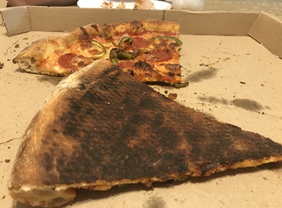 Pizzaiolo's Pizza and Pasta - Grand Prairie, TX. Burnrd pizza