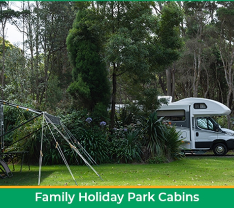 Crayfish Creek Caravan Park and Holiday Cabins - Crayfish Creek, TAS. Family Holiday Park Cabins