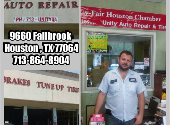 Unity Auto Repair & Tire - Houston, TX