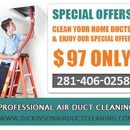 Dickinson Air Duct Cleaning - Air Duct Cleaning