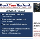 Frank Your Mechanic - Auto Repair & Service