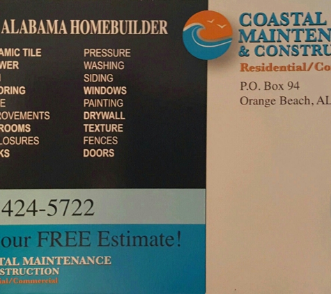 Coastal Maintenance & Construction - Gulf Shores, AL