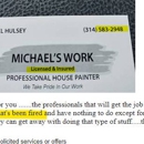 Michael's Work - Painting Contractors