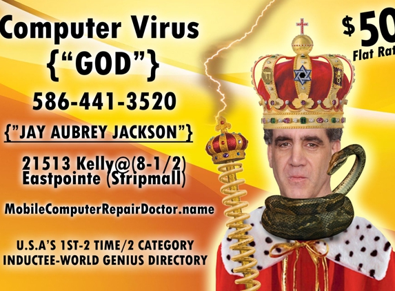 Fifty Dollar Remote Assistance Computer Virus (God) - Eastpointe, MI
