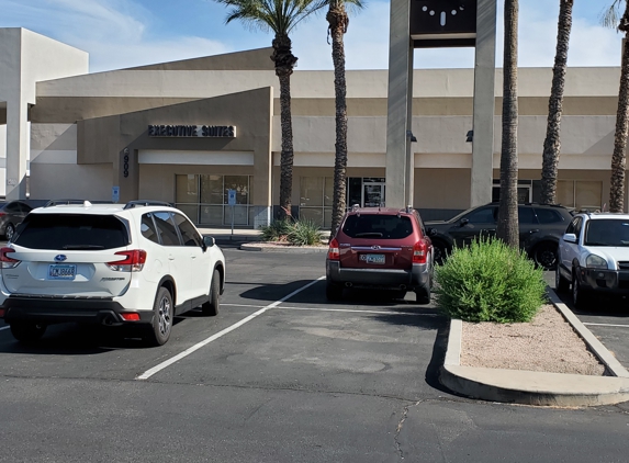 Hutt Counseling Center - Chandler, AZ. View of building from parking lot.