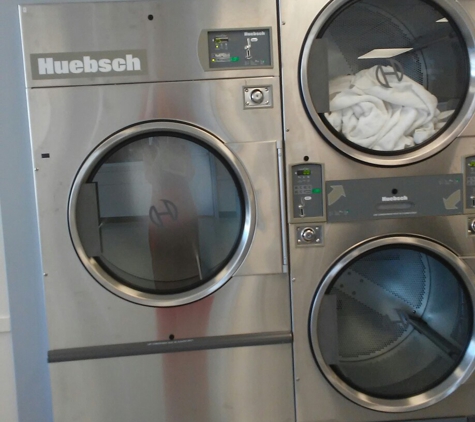 Glendale Laundromat - Denver, CO. Dryers 3 sizes these are large and med. Size