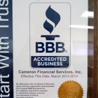 Cameron Financial Services, Inc.