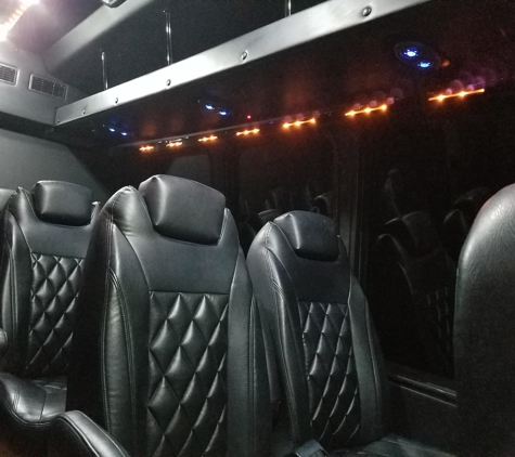 Encore Limousine And Sedan - Madison, WI. Executive Shuttle Interior