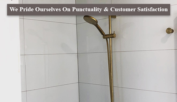 Sam McCann Plumbing. We Pride Ourselves On Punctuality & Customer Satisfaction