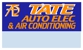 Tate Auto Electrics Logo