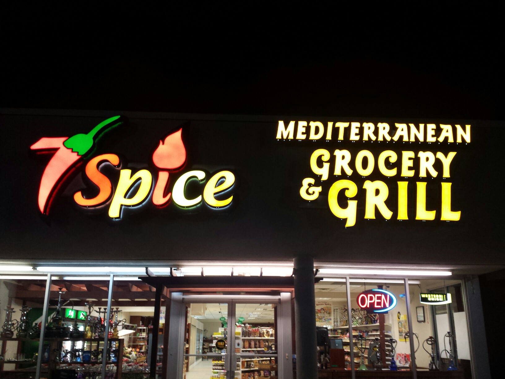 7 spice grocery and grill        <h3 class=