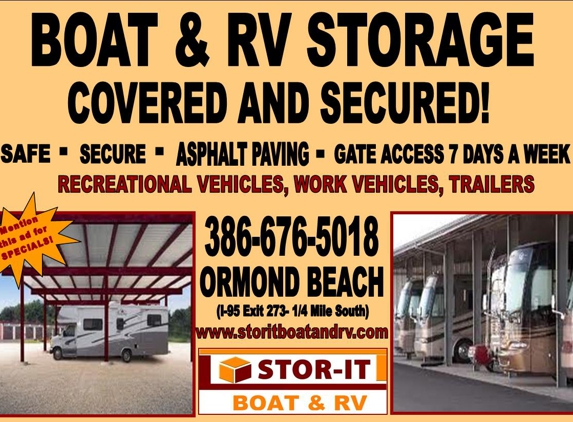 Stor-It Boat and RV Center - Ormond Beach, FL