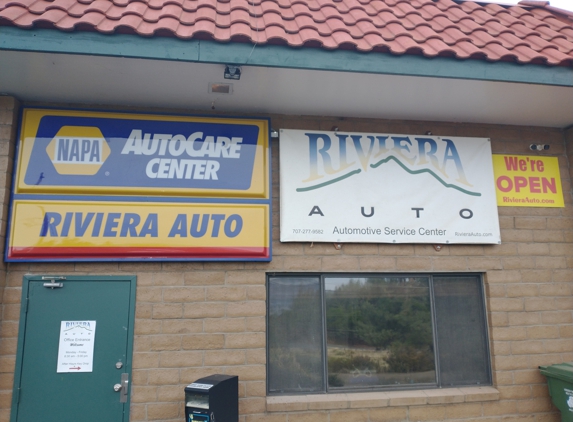 Riviera Auto - Kelseyville, CA. New sign for AutoCare Center