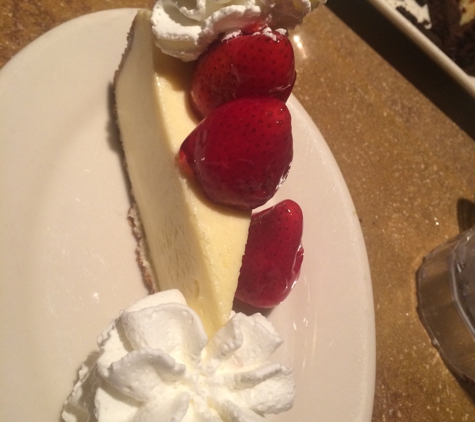 The Cheesecake Factory - Chicago, IL. Strawberry cheesecake