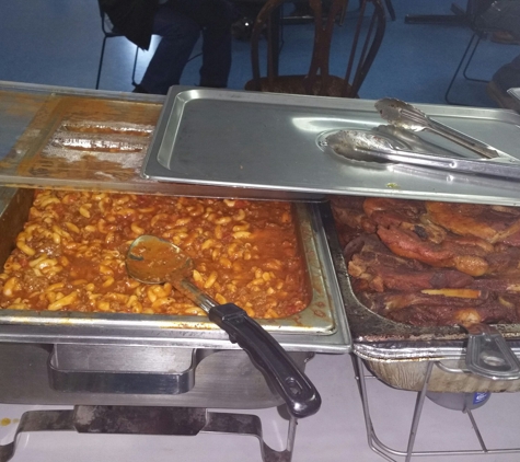 Classic Catering - Lancaster, TX. Chili Mac & those tasty PC's (pork chops )