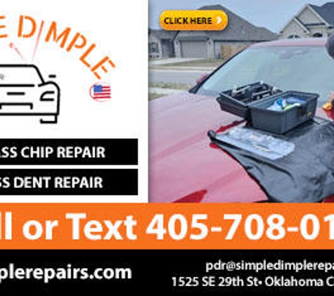 Simple Dimple Auto Glass & Paintless Dent Repair - Oklahoma City, OK